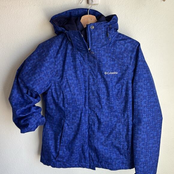 COLUMBIA Womens Cabin Chills Winter Coat INterchange 3-in-1 Jacket Small - Picture 1 of 13